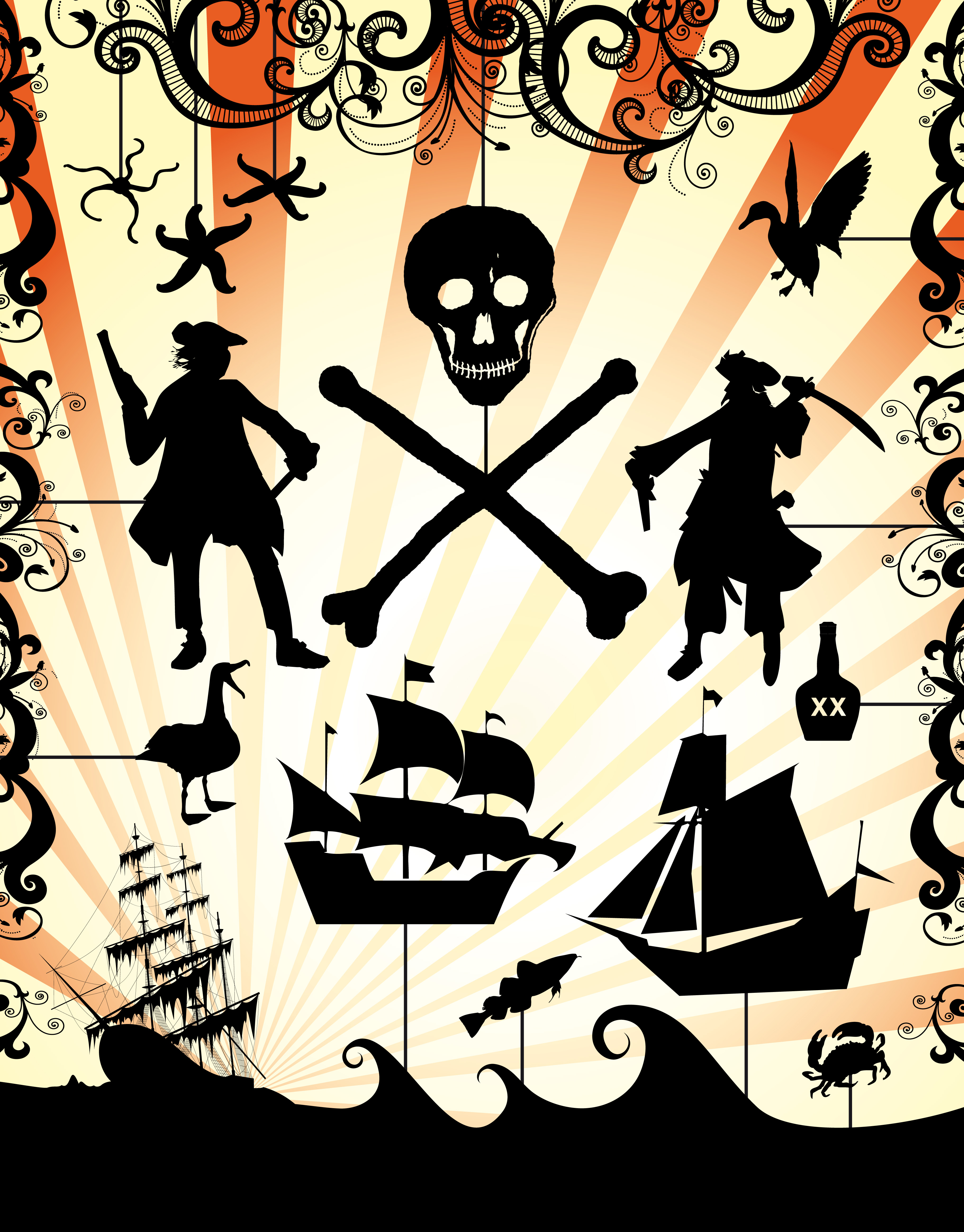 Jullov 2009 Östersjöns pirater på Sjöhistoriska