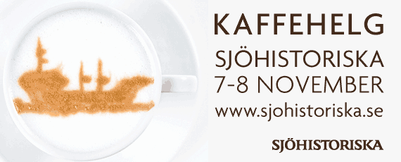Premiär för Kaffehelg på Sjöhistoriska