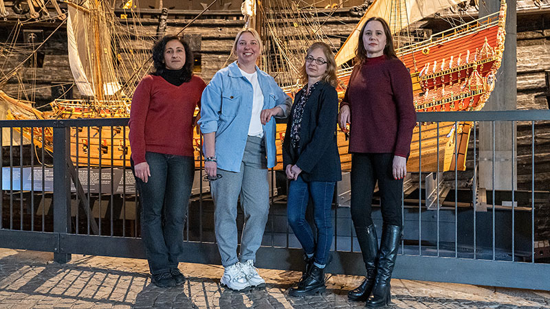 Ukrainska museikollegor på besök