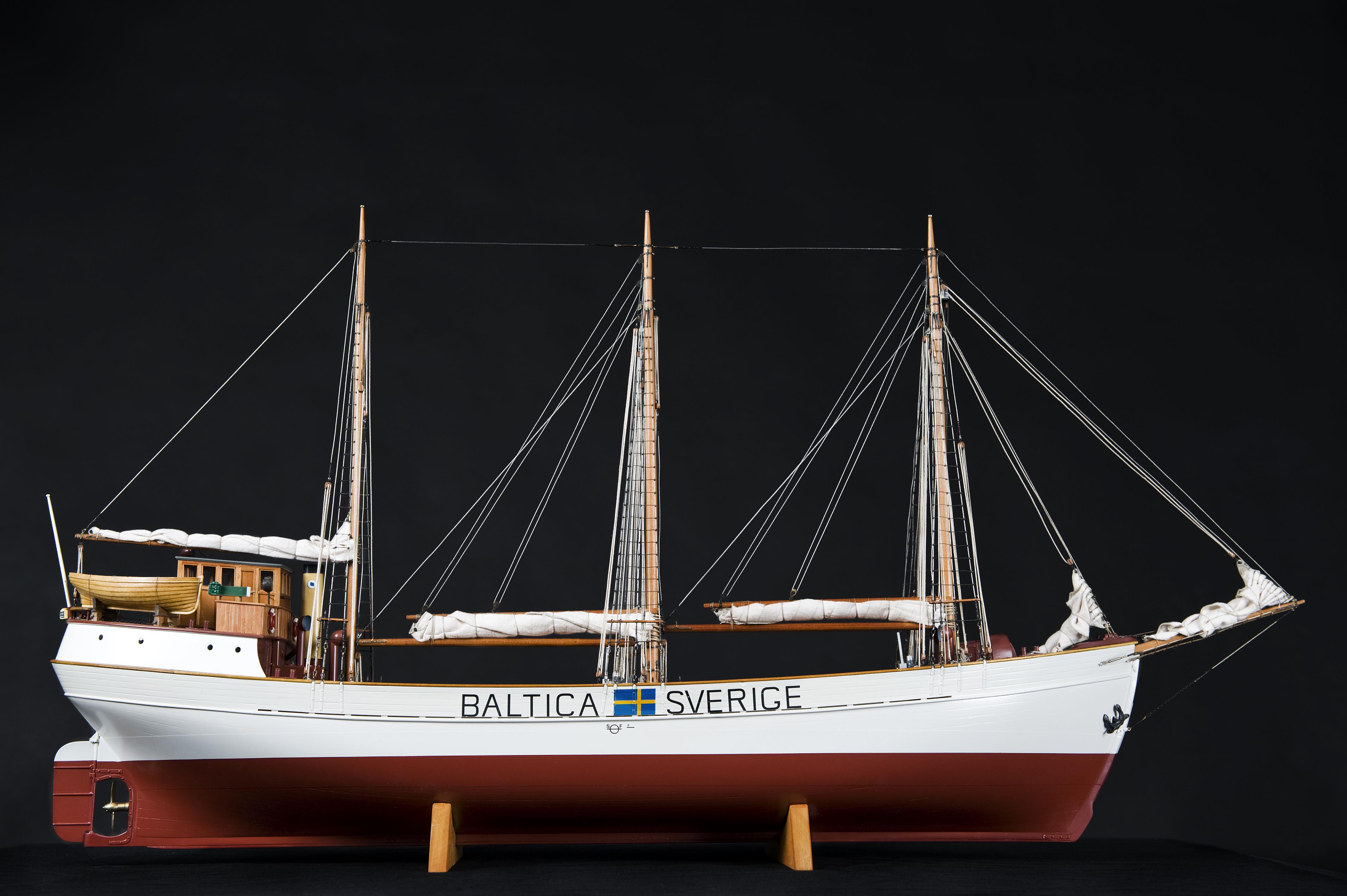 Fartygsmodell av Baltica